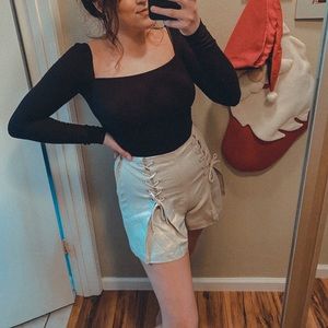 A new day lashes up shorts